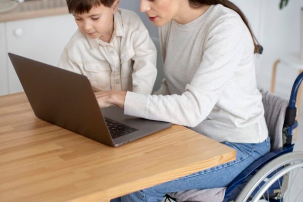 child-helping-his-disabled-mother