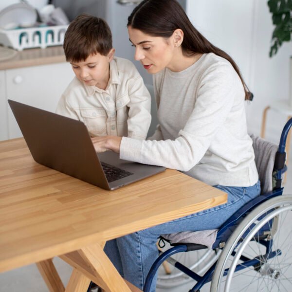 child-helping-his-disabled-mother