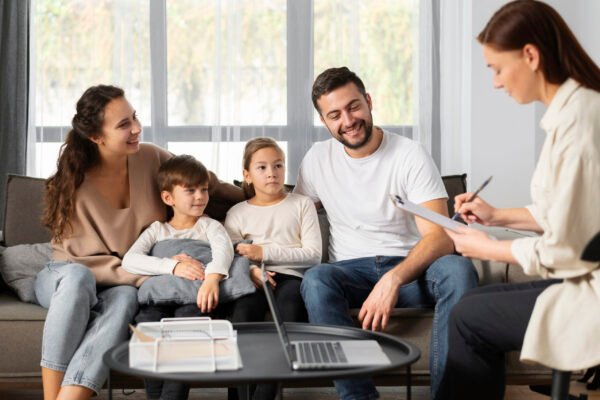 close-up-smiley-family-therapist